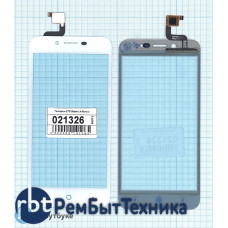 Сенсорное стекло (тачскрин) ZTE Blade L4 белое Сенсорное стекло (тачскрин) ZTE Blade L4 белое