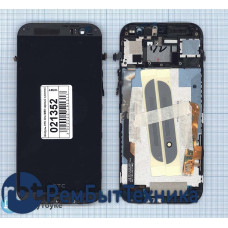 Модуль (Матрица, экран, дисплей + тачскрин) HTC One M8S черный с рамкой