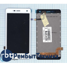 Модуль (Матрица, экран, дисплей + тачскрин) ZTE Blade L3 белый