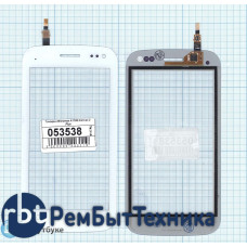 Сенсорное стекло (тачскрин) Micromax A110Q Canvas 2 Plus белое
