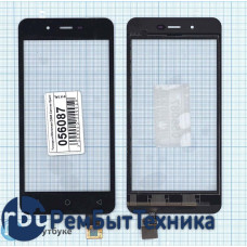 Сенсорное стекло (тачскрин) Micromax Q380 Canvas Spark черное