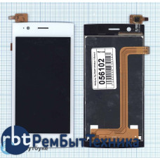 Модуль (Матрица, экран, дисплей + тачскрин) Fly FS451 Nimbus 1 белый