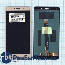 Модуль (Матрица, экран, дисплей + тачскрин) Huawei Honor 6X / GR5 2017 золотой