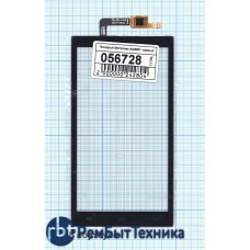 Сенсорное стекло (тачскрин) Micromax Canvas Power AQ5001 черное