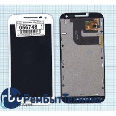 Модуль (Матрица, экран, дисплей + тачскрин) Motorola Moto G Gen.3 белый