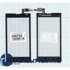 Сенсорное стекло (тачскрин) ZTE V830 (Blade G Lux) черное