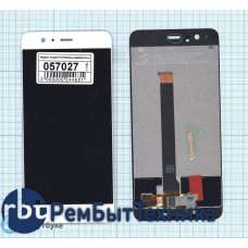Модуль (Матрица, экран, дисплей + тачскрин) Huawei P10 Premium серебристый
