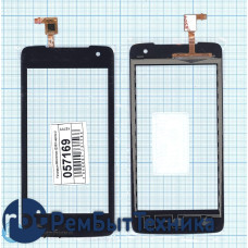 Сенсорное стекло (тачскрин) Micromax Q333 черное