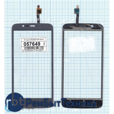 Сенсорное стекло (тачскрин) ZTE Blade A310 серое