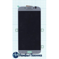 Модуль (Матрица, экран, дисплей + тачскрин) Samsung Galaxy J7 (2017) SM-J730FM/DS серебро