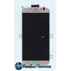 Модуль (Матрица, экран, дисплей + тачскрин) Samsung Galaxy J7 (2017) SM-J730FM/DS золотистый