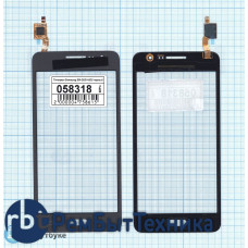 Сенсорное стекло (тачскрин) Samsung Galaxy Grand Prime VE Duos SM-G531H/DS черное