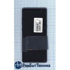 Модуль (Матрица, экран, дисплей + тачскрин) Samsung Galaxy Note 8 SM-N950F/DS черный с синей рамкой