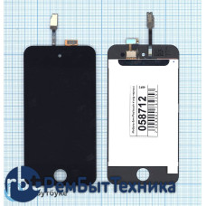 Дисплей iPod touch 4 в сборе с тачскрином Original черный