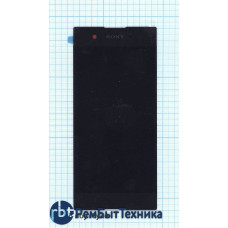 Модуль (Матрица, экран, дисплей + тачскрин) Sony Xperia XA1 Plus черный