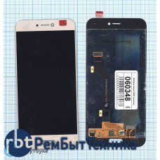 Модуль (Матрица, экран, дисплей + тачскрин) Xiaomi Mi5C золотой