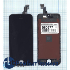 Дисплей iPhone 5C в сборе с тачскрином (Hancai) черный