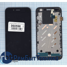 Модуль (Матрица, экран, дисплей + тачскрин) ZTE Blade L4 черный с рамкой Модуль (Матрица, экран, дисплей + тачскрин) ZTE Blade L4 черный с рамкой