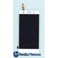 Модуль (Матрица, экран, дисплей + тачскрин) Huawei Y3 2017  белый