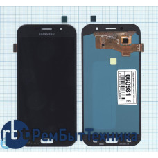Модуль (Матрица, экран, дисплей + тачскрин) Samsung Galaxy A7 (2017) SM-A720F OLED черный