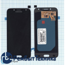 Модуль (Матрица, экран, дисплей + тачскрин) Samsung Galaxy J5 (2017) SM-J530FM/DS (OLED) черный