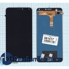 Модуль (Матрица, экран, дисплей + тачскрин) Asus ZenFone 4 Max ZC554KL черный