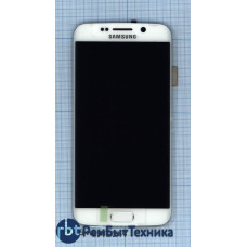 Модуль (Матрица, экран, дисплей + тачскрин) Samsung Galaxy S6 Edge SM-G925F белый