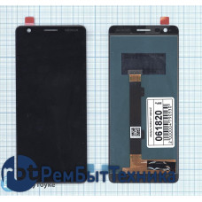 Модуль (Матрица, экран, дисплей + тачскрин) Nokia 3.1 черный