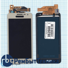 Модуль (Матрица, экран, дисплей + тачскрин) Samsung Galaxy A3 SM-A300F (TFT) золотистый