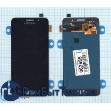 Модуль (Матрица, экран, дисплей + тачскрин) Samsung Galaxy A3 SM-A310F (2016) OLED черный