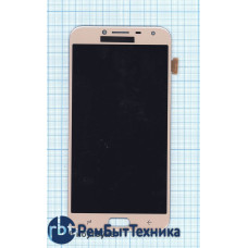 Модуль (Матрица, экран, дисплей + тачскрин) Samsung Galaxy J4 2018 SM-J400F (TFT) золотой
