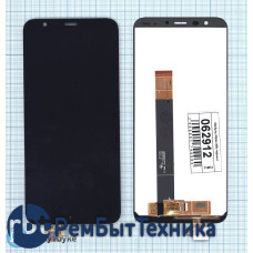 Модуль (Матрица, экран, дисплей + тачскрин) Meizu M8c черный
