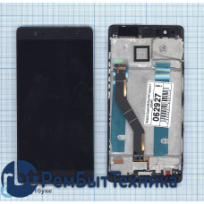 Модуль (Матрица, экран, дисплей + тачскрин) Huawei P9 Plus TFT черный с рамкой
