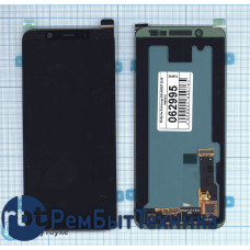 Модуль (Матрица, экран, дисплей + тачскрин) Samsung Galaxy A6 (2018) SM-A600F черный