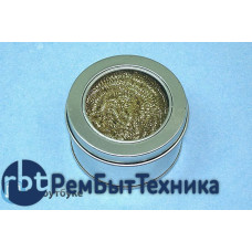 Стружка для чистки паяльных жал в банке