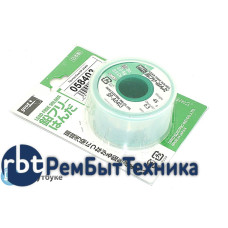 Припой Goot SF-A0403 0,3 мм 96,5% олово 3% серебро 0,5% медь 45г 107м Припой Goot SF-A0403 0,3 мм 96,5% олово 3% серебро 0,5% медь 45г 107м