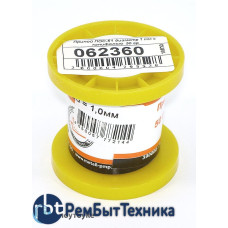 Припой ПОС-61 диаметр 1 мм с канифолью  50 гр