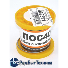 Припой ПОС-40 диаметр 1,5 мм с канифолью  100 гр