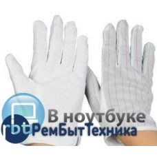 Перчатки антистатические, белые
