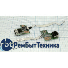 Разъем USB для ноутбука HP Pavilion G62 с платой и кабелем