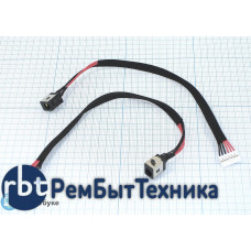 Разъем для ноутбука Asus X550 X550C X550CA X550CC c кабелем