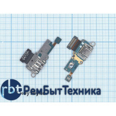 Разъем Micro USB для Samsung T715 T719 (плата с системным разъемом, микрофоном и шлейфом)