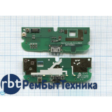 Разъем Micro USB для Alcatel One Touch Idol Mini 6012D X (плата с системным разъемом)
