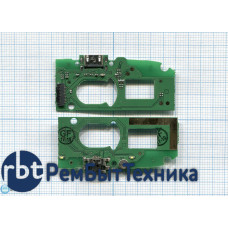 Разъем Micro USB для Alcatel One Touch Pop C7 7041D (плата с системным разъемом)