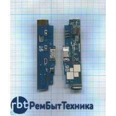Разъем Micro USB для Asus ZenFone Go ZB450KL (плата с системным разъемом и микрофоном)