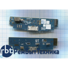 Разъем Micro USB для Asus ZenFone Go ?ZB452KG (плата с системным разъемом и микрофоном) Разъем Micro USB для Asus ZenFone Go ?ZB452KG (плата с системным разъемом и микрофоном)