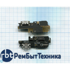 Разъем Micro USB для Asus ZenFone 3 Max ZC553KL 5.5" (плата с системным разъемом и микрофоном)