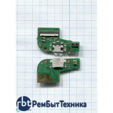 Разъем Micro USB для HTC Desire 825 Dual (плата с системным разъемом)