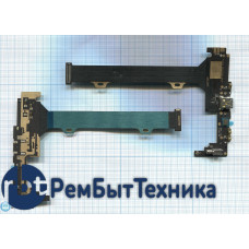 Разъем Micro USB для Lenovo Vibe Z2 Pro K920 (плата с системным разъемом, микрофоном и вибро)