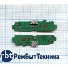 Разъем Micro USB для Lenovo S650 (плата с системным разъемом)